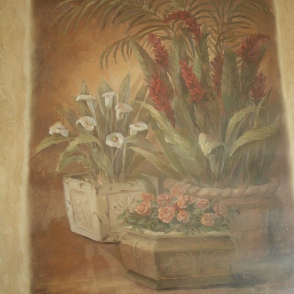 Vivian Flasch Floral Prints (2) – Professionally Framed - Picture 3 of 8